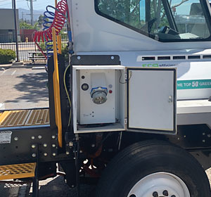 ds200 ev battery on industrial truck