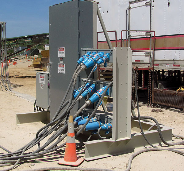 Power Distribution Achieved Using MELTRIC Plugs and Receptacles