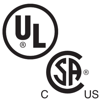 UL/CSA Rated Icons