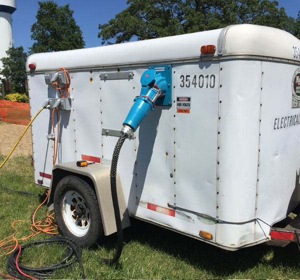Mobile Generator - Electrical Generator Outlet