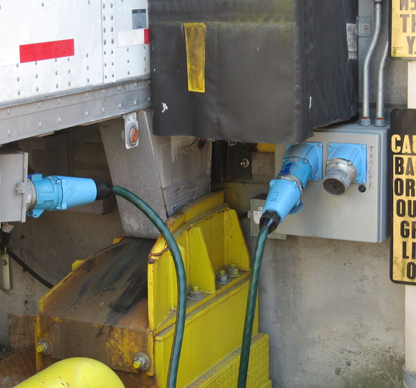 Loading Dock to Trailer Connection