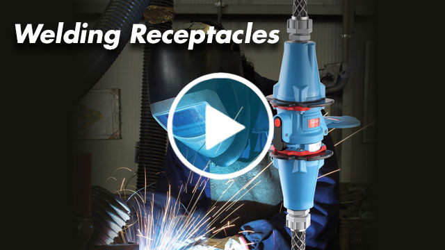 Meltric welding receptacles